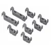 Image de SOS Accessoire Clips pour ratelier panier infÃ©rieur (8pcs) pour Lave-vaisselle 00611472 BALAY BLAUPUNKT BOSCH GAGGENAU GORENJE KUEPPERSBUSCH NEF Lave-vaisselle (00611472 BALAY BLAUPUNKT BOSCH GAGGENAU