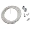 Image de Kit lyre arrivee d'eau : tuyau (6m) + raccords UKT001 pour RÃ©frigÃ©rateur, congÃ©lateur - 484000008590, C00379990 WPRO AEG, ARISTON HOTPO