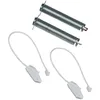 Image de Kit ressorts + cÃ¢bles de porte pour Lave-vaisselle 00754866 BLAUPUNKT, BOSCH, CONSTRUCTA, GAGGENAU, JUNKER, NEFF, SIEMENS, VIVA
