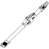 Image de Tube flexible gris Aspirateur (SS-2230002454 SS-2230002883 ROWENTA)