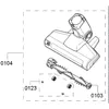 Image de Brosse repÃ¨re 0104 d'origine - Aspirateur (11046249 BOSCH)