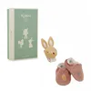 Image de Coffret Pour BÃ©bÃ© Chaussons Et Bracelet Sonore Lapin - Kaloo