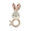 Image de K'doux Hochet Lapin Coquelicot