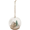 Image de Décorations de noël Atmosphera  Boule de noel transparente maison enneigee P32764315