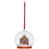 Image de Boule de NoÃ«l - Maison Biscuit - 8 cm - Transparente - Bois - Plastique