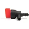 Image de Robinet essence - Briggs & Stratton - 698181 - 90Â° - Compatible tondeuse - Blanc
