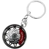 Image de Porte clé Clj Charles Le Jeune  Porte-clés JANTES SPORT P26902893