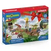 Image de Calendrier de l'Avent Dinosaures Jurassic 24 pcs Schleich - Figurines, Animaux, Accessoires - Jeux, Jouets - Set Noel et Carte
