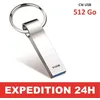 Image de ClÃ© USB 512 Go, clÃ© USB 512 Go Ã©tanche, clÃ© USB 3.0 en mÃ©tal, clÃ© mÃ©moire Portable pour PC, tablettes, etc.