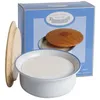 Image de Plisson - 240 - Bol A Raser Plisson Porcelaine Couvercle Bois + Savon