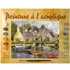 Image de Peinture par numéro - Maisons bretonnes