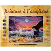Image de Peinture par numéro - Chevaux au crépuscule