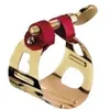 Image de Ligature Bg Duo PlaquÃ© Or Pour Saxophone Alto Et Clarinette Sib