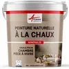 Image de Peinture chaux naturelle : dÃ©coration intÃ©rieure sans Ã©manation NUANCES MINERALES CHAUX Peche Rose Clair 15 mÂ² (2.5 kg en 1 couche)