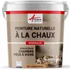 Image de Peinture chaux naturelle : dÃ©coration intÃ©rieure sans Ã©manation NUANCES MINERALES CHAUX Sesame Saumon 15 mÂ² (2.5 kg en 1 couche)