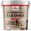 Image de Peinture chaux naturelle : dÃ©coration intÃ©rieure sans Ã©manation NUANCES MINERALES CHAUX Champagne Jaune Clair 30 mÂ² (5 kg en 1 couche)
