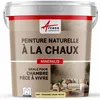 Image de Peinture chaux naturelle : dÃ©coration intÃ©rieure sans Ã©manation NUANCES MINERALES CHAUX Fenugrec Jaune Moyen 30 mÂ² (5 kg en 1 couche)