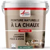 Image de Peinture chaux naturelle : dÃ©coration intÃ©rieure sans Ã©manation NUANCES MINERALES CHAUX Menthe Vert 30 mÂ² (5 kg en 1 couche)