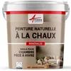 Image de Peinture chaux naturelle : dÃ©coration intÃ©rieure sans Ã©manation NUANCES MINERALES CHAUX Sesame Saumon 30 mÂ² (5 kg en 1 couche)