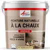 Image de Peinture chaux naturelle : dÃ©coration intÃ©rieure sans Ã©manation NUANCES MINERALES CHAUX Fenugrec Jaune Moyen 60 mÂ² (2x5 kg en 1 couche)