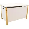 Image de Scandiwood Coffre A Jouets En Bois 37,5 X 60 X36 Cm Pour Enfant