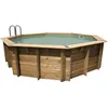Image de Piscine bois Océa 5,80 x 1,30 m - Liner beige