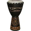 Image de DjembÃ© Tanga Slammer Noir 14'' - Sculpture Gye Nyame