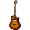 Image de LÃ¢g - T118ace-Brs Auditorium Cutaway - Guitare Ãlectro-Acoustique - Brown Shadow