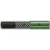 Image de tuyau arrosage 15mm 15m guipe verte+3 raccords+lance