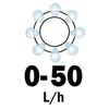 Image de 10 Goutteurs rÃ©glables sur pic tuyau Ã 16 mm