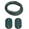 Image de Kit Fixation Vert Pour Brise-Vue Lot De 30 Avec 4 MÃ¨tres De Fil