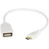 Image de Câble USB 2.0 Real Câble A femelle vers Micro USB mâle OTG-1 (0,15 m)