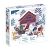 Image de Puzzle Hiver à la montagne 500 pcs