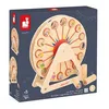 Image de Jeu De StratÃ©gie En Bois Janod Applepop Grande Roue Et 16 Pions