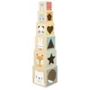 Image de Pyramide Ã Empiler 6 Cubes Pure - Janod