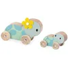 Image de Set de jouet en bois 2 tortues Ã  pousser Pure - Janod