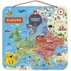Image de Carte D'europe MagnÃ©tique (Bois)