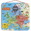 Image de Carte D'europe MagnÃ©tique (Bois)