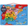 Image de Carte D'espagne MagnÃ©tique 60 Pcs (Bois)