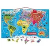 Image de Puzzle Monde magnétique 92 pièces en occasion ou reconditionné