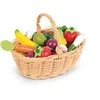 Image de Jouets D'imitation Panier De 24 Fruits Et LÃ©gumes