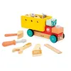 Image de Camion De Bricolage Ã Tirer Brico'kids - Jeu De Construction Enfant - 23 Accessoires - Jeu D'imitation - DÃ¨s 24 Mois