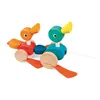 Image de Jouets D'eveil Canard Family Ã Promener (Bois)