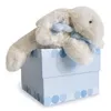 Image de Doudou et Compagnie Lapin Bonbon PM - Bleu