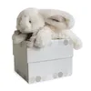 Image de Doudou et Compagnie Lapin Bonbon PM - Taupe