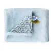 Image de Plaid Douceur 100 X 70 Cm Yoca Le Koala Bleu - Doudou Et Compagnie
