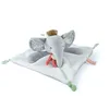 Image de Doudou Plat ÃlÃ©phant Gris 25 Cm