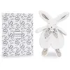 Image de Doudou Lapin Blanc Lapin Doudou 29 Cm - Doudou Et Compagnie