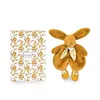Image de Doudou Lapin Ocre Lapin Doudou 29 Cm - Doudou Et Compagnie
