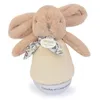 Image de Veilleuse Musicale Culbuto Lapin Doudou Beige Sable - Doudou Et Compagnie